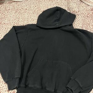 SKIMS Black Hoodie Sweater